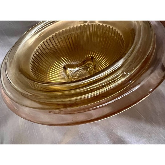 Vintage Glass Mixing Bowls 
Pink Large - Picture 4 of 8